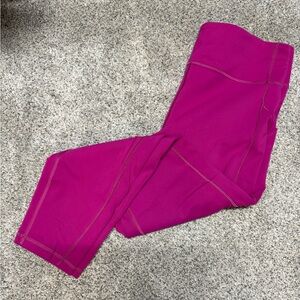 Lululemon Invigorate high rise 25” ripened raspberry